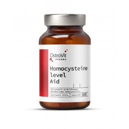 OstroVit Pharma Homocysteine Level Aid 60 Capsule Beneficii Homocysteine Level Aid: regleaza nivelul de homocisteina din corpul 