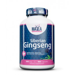 Ginseng siberian, 500 mg, 100 capsule (Impotriva oboselei, creste energia natural) Beneficii ginseng siberian: este considerat u