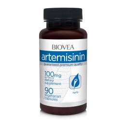 Artemisinin 100 mg 90 Capsule Vegetariene (Pelin dulce)-pentru eliminarea parazitilor din corp Beneficii ARTEMISININ: Qinghao Su