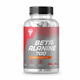 Supliment alimentar Beta Alanina 700 mg 90 Capsule (Vascularizare, pompare, Oxid Nitric), Trec Nutrition Beneficii BETA-ALANINA:
