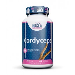 Haya Labs Cordyceps 500 mg 60 Tablete (Pentru imunitate, energie, ficat, rinichi) Beneficii Cordyceps: HAYA LABS Cordyceps este 