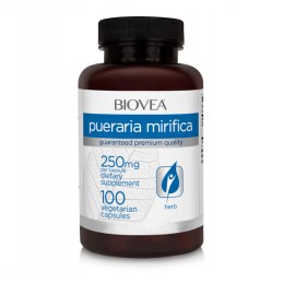 Biovea PUERARIA MIRIFICA 500 mg/doza 100 Capsule Beneficii Pueraria Mirifica: sprijin pentru sanatatea sanilor, pentru sani mai 