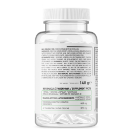 OstroVit Supreme Capsules Creatine 1100 mg, 120 Capsule Beneficii OstroVit Supreme Capsules Creatine: OstroVit Supreme Capsules 