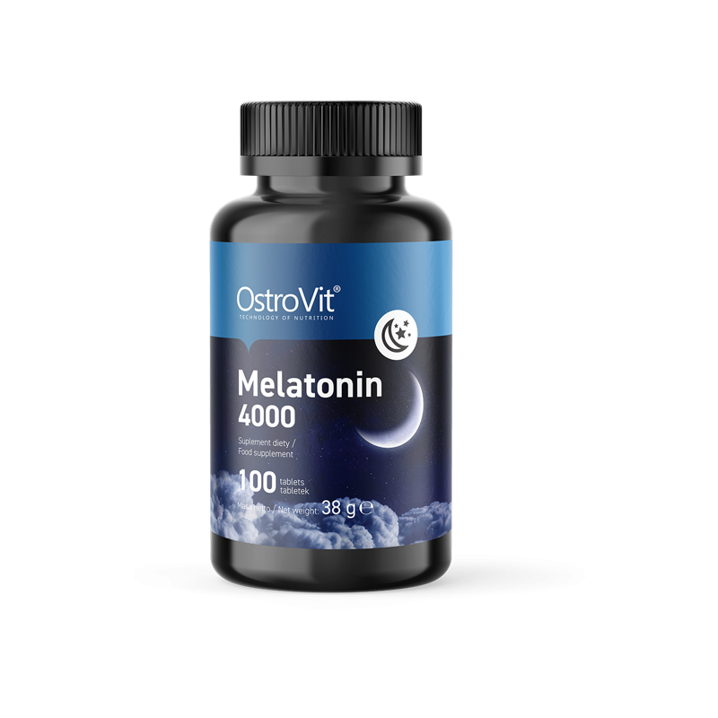 Mela'tonin 4000 mcg 100 Tablete, OstroVit Melatonină 4000 mcg beneficii: OstroVit Melatonină 4000 mcg este un supliment alimenta