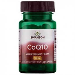 Supliment alimentar Coenzima Q10, 100 mg, 50 Capsule (Q10 neutralizeaza radicalii liberi)- Swanson Beneficii Coenzima Q10- este 