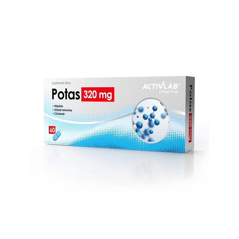 ActivLab Potasiu, 320 mg, 60 Capsule (Cresterea densitatii minerale osoase) Beneficiile citratului de potasiu- ajuta in reducere