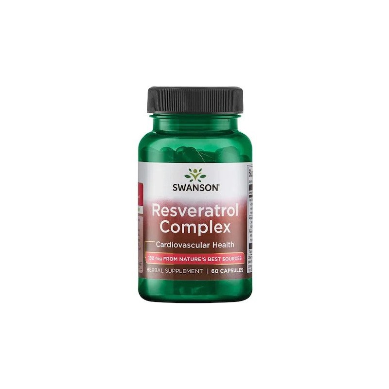 Swanson Resveratrol Complex 60 Capsule Beneficii Resveratrol: reducerea tensiunii arteriale, scăderea nivelului colesterolului „