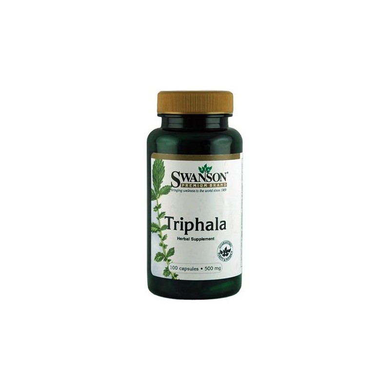 Swanson Triphala, 500mg 100 Capsule Beneficii Triphala: va poate ajuta sa pierdeti in greutate, poate reduce inflamatia din orga