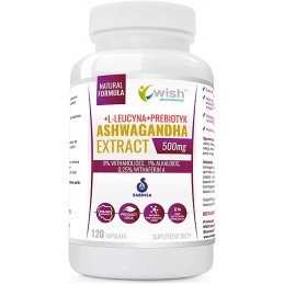 Wish Ashwagandha Extract 500mg 9% Withanolides 120 Capsule Beneficii Ashwagandha: planta medicinala antica, reduce nivelul de za