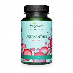 Vegavero Ulei de Astaxantina - 4mg - 90 Capsule Beneficii Ulei de Astaxantina - antioxidant, sustine o piele sanatoasa, suplimen