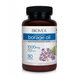 Ulei de Borago (Ulei Limba mielului) 1000 Mg, 90 Capsule (pentru articulatii si flexibilitate) Beneficii Ulei de Borago: sprijin