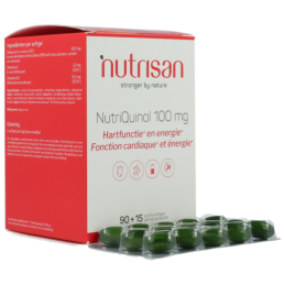 NUTRIQUINOL, 100mg, 90 Capsule+15 gratis (reduce efectele sepsisului, ajuta la ameliorarea depresiei, bun pentru diabet) Benefic
