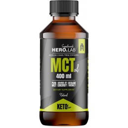 MCT Oil 400 ml, Dieta Keto,  Hiro.Lab Beneficii MCT: poate ajuta in pierderea greutatii, imbunatateste sanatatea inimii, ofera e