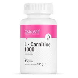 L-Carnitine 1000 - 90 Tablete (Salabire si arderea grasimilor) Beneficii Carnitina: ar putea imbunatati memoria si functia menta