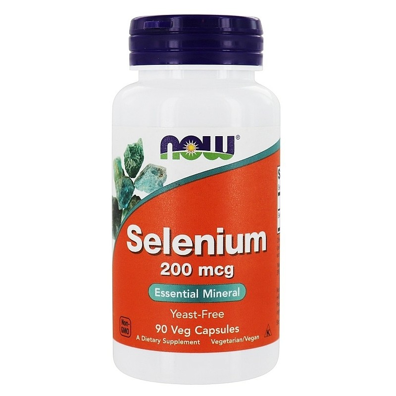 Now Foods Seleniu 200mcg - 90 Capsule Beneficii Seleniu: poate proteja impotriva bolilor de inima, intareste sistemul imunitar, 