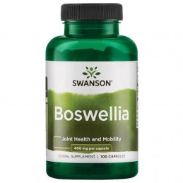 Swanson Boswellia (Tamaie) 400mg - 100 Capsule Beneficii Boswellia: antiinflamator puternic si natural, fara efecte secundare ne