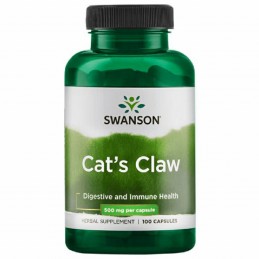Swanson Cat's Claw (Gheara matei) 500 mg - 100 Capsule Beneficii gheara matei: antioxidant, intareste sistemul imunitar, amelior