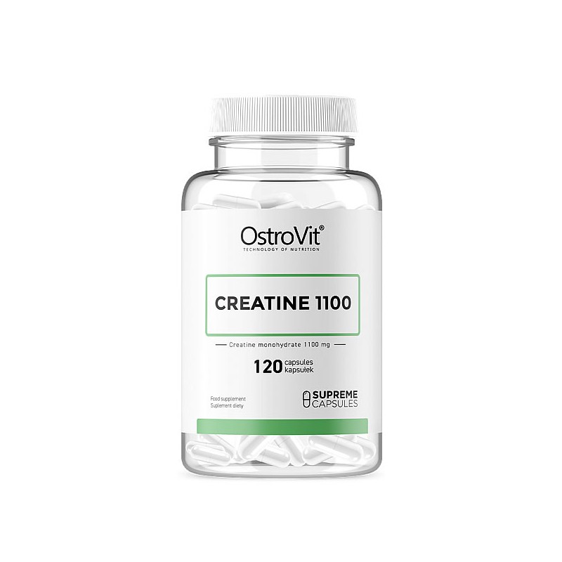 OstroVit Supreme Capsules Creatine 1100 mg, 120 Capsule Beneficii OstroVit Supreme Capsules Creatine: OstroVit Supreme Capsules 
