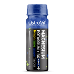 OstroVit Magnesium Potassium + B6 Shot 80 ml Beneficii Magnesium Potassium+B6 Shot: ajuta la reducerea oboselii, ajuta la mentin