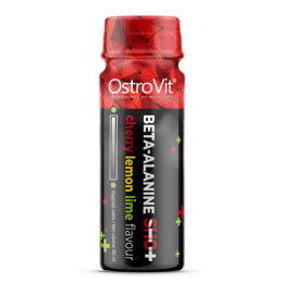OstroVit Beta-Alanine Shot 24x80 ml (cirese, lamaie) Beneficii Beta-Alanine Shot: consumul de beta-alanina determina hipertrofie