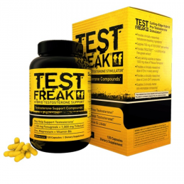 Supliment alimentar Test Freak - 120 Capsule, PharmaFreak Beneficii Test Freak- un stimulent natural unic, stimuleaza producerea
