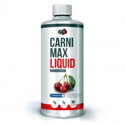 Supliment alimentar Carni Max 1000 ml (L-Carnitina lichida, arde grasimea)- Pure Nutrition USA Beneficii L-Carnitina: arde grasi
