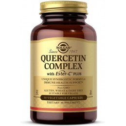 Supliment alimentar Quercetina Complex & Ester C Plus - 50 Capsule, Solgar Beneficii Quercetin Complex &amp; Ester C Plus- intar