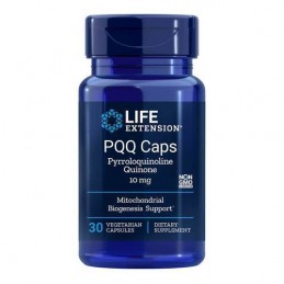 Supliment alimentar PQQ Caps - 10mg - 30 Capsule, Life Extension Beneficii Pirolochinolina: ajuta la incetinirea procesului de i