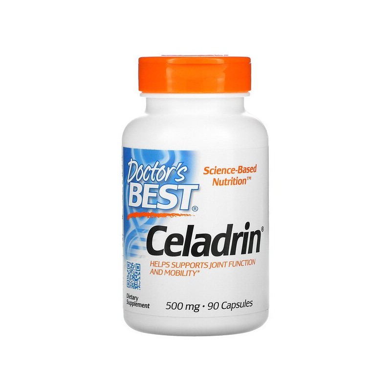 Doctor's Best Celadrin, 500mg - 90 Capsule Beneficii Celadrin- ajuta la sprijinirea functiilor articulare si a mobilitatii, prez