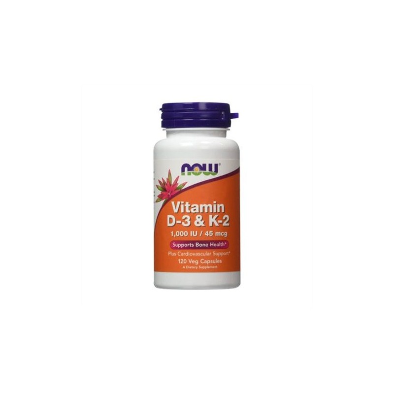 Vitamina D3 +K2 (MK4), 120 Capsule Notificat la Ministerul Sanatatii - Nr: 6404  - 1