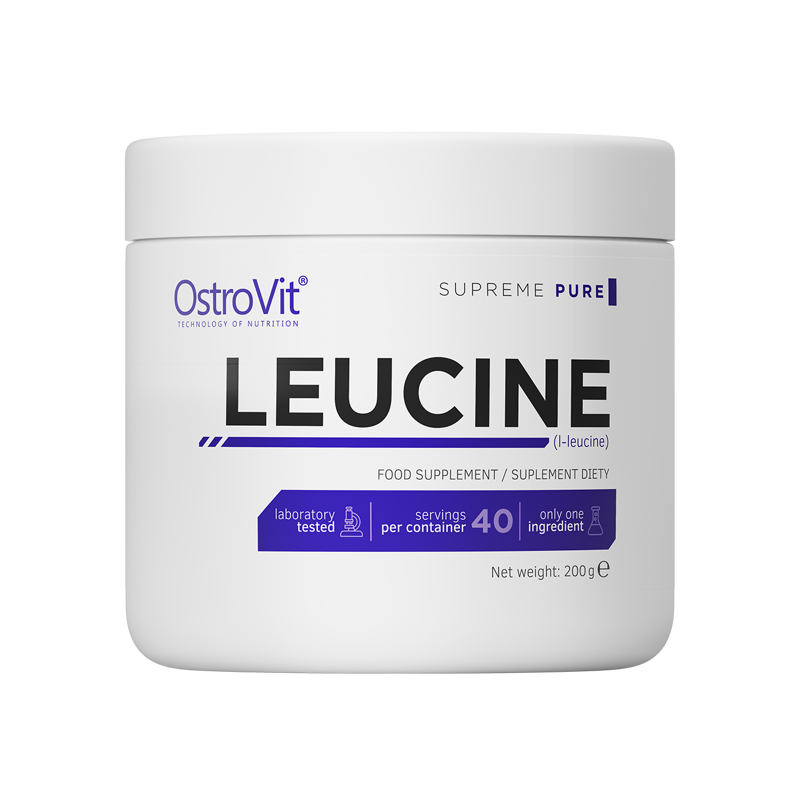 OstroVit Supreme Pure Leucine pulbere 200 grame Beneficii Leucina: exista studii care arata ca L-leucina ne mareste sensibilitat