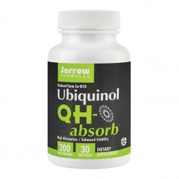 Ubiquinol QH-absorb - 200mg - 30 Capsule (sustine functia cardiovasculara, prezinta o forma redusa antioxidanta a Co-Q10) Benefi