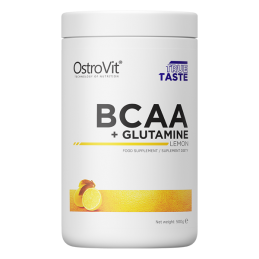 BCAA + Glutamine 500 g (cu aroma de lamaie)- reduce oboseala fizica si psihica dupa antrenament Beneficii BCAA + Glutamina- este