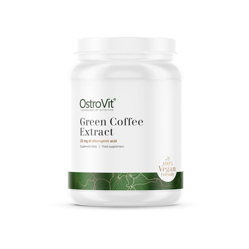 OstroVit Green Coffee Extract pudra 100 grame (Extract de cafea verde) Beneficii Extract de cafea verde: sprijin pentru slabire,