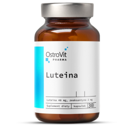 OstroVit Pharma Lutein 30 Capsule Beneficii Luteina- este un supliment alimentar care: suprima inflamatia, apara impotriva radic