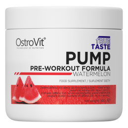 PUMP Pre-Workout Formula 300 g NEW FORMULA watermelon (pepene) Beneficii PUMP Pre-Workoout Formula- creste eficienta organismulu