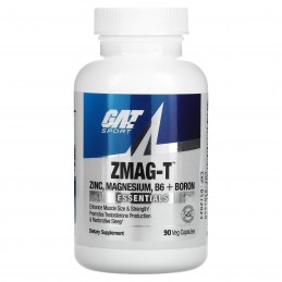 Supliment alimentar Zmag-T - 90 capsule (pentru nivel hormonal), GAT Sport BENEFICII ZMAG-T- imbunatateste nivelul de testostero