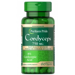 Cordyceps 750 mg - 60 Capsule (imbunatateste energia, imbunatateste sanatatea inimii) BENEFICII CORDYCEPS: imbunatateste energia