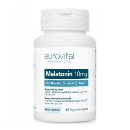 Supliment alimentar MELATONINA 10mg (Dizolvare rapida) 60 Tablete, Eurovital Beneficii Melatonina: Promoveaza modele de somn san