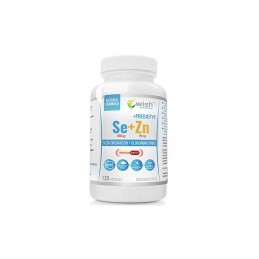 Seleniu & Zinc & Prebiotic, 120 Capsule, Sprijina producerea corecta a spermei, mentinerea nivelului adecvat de tes-tosteron BEN