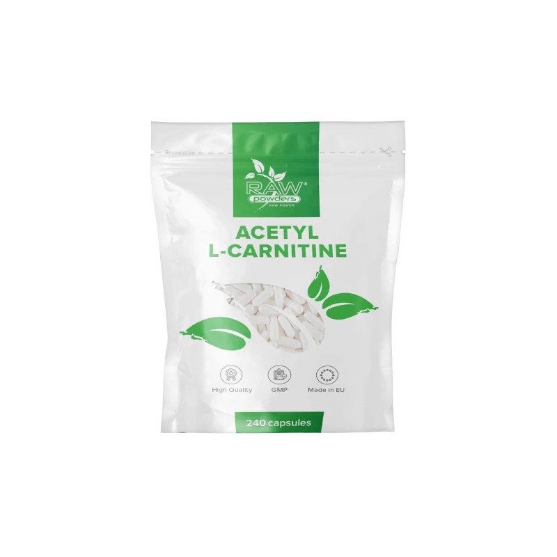 Acetil L-Carnitina 500 mg 240 Capsule (Acetyl L-Carnitine) Acetil L-Carnitina beneficii - ar putea imbunatati memoria si functia