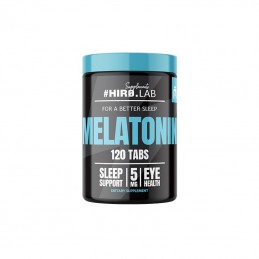 HiroLab Melatonină 5mg - 120 Tablete Beneficii Melatonina: imbunatateste calitatea somnului, ajuta in scaderea tensiunii arteria