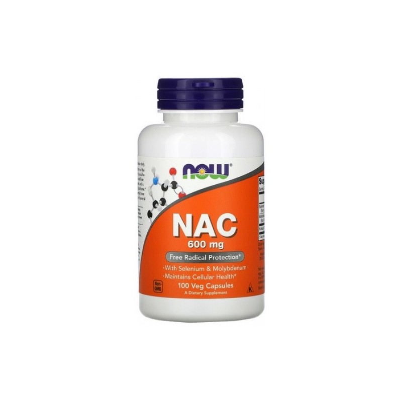 Now Foods NAC Acetyl Cysteine 600mg - 100 capsule Beneficiile N-Acetil Cisteinei: esentiala pentru a face glutationul un puterni