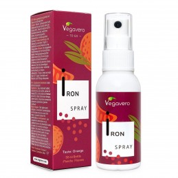 Vegavero, Iron Spray (50 ml)- Spray de Fier IMPORTANTA FIERULUI: contribuie la formarea normala a celulelor rosii din sange, con