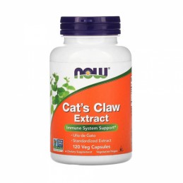 Now Foods, Cat’s Claw Extract (Gheara matei) - 120 capsule BENEFICII GHEARA MATEI: antioxidant, intareste sistemul imunitar, ame