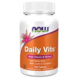 Now Foods Daily Vits - 100 capsule (Vitamine si minerale zilnice) BENEFICII DAILY VITS: complex de vitamine, minerale si antioxi