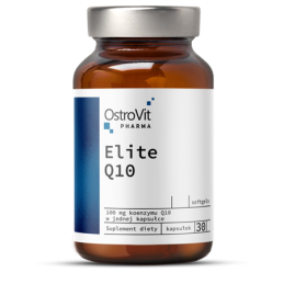 OstroVit Pharma Elite Q10 100 mg, 30 Capsule BENEFICII CoQ10: reduce nivelul de glucoza din sange; sustine metabolismul; favoriz