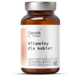 Vitamins For Women, 60 capsule (Vitamine pentru femei) Proprietati ale vitaminelor OstroVit Pharma pentru femei: Ajuta la mentin