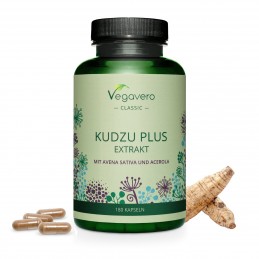 Vegavero Kudzu Plus 180 Capsule Beneficii radacina Kudzu: poate ajuta la ameliorarea leziunilor hepatice, poate atenua simptomel