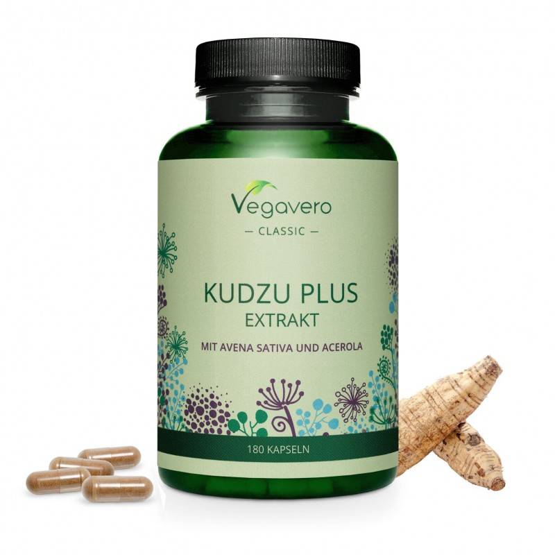 Vegavero Kudzu Plus 180 Capsule Beneficii radacina Kudzu: poate ajuta la ameliorarea leziunilor hepatice, poate atenua simptomel